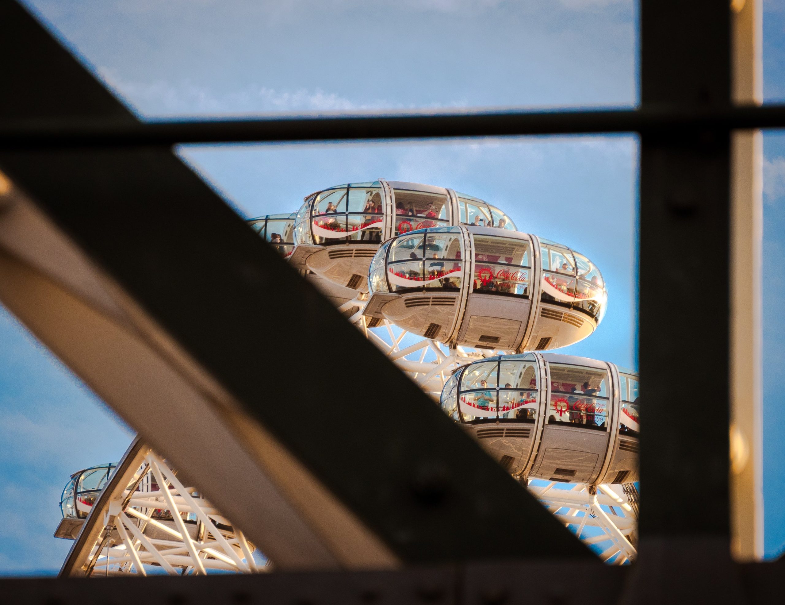 Through the Frame — London Eye Photography Print