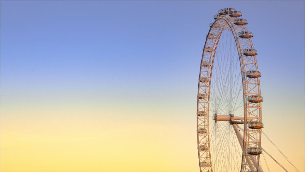 The Wheel at Twilight — London Eye Photography Print