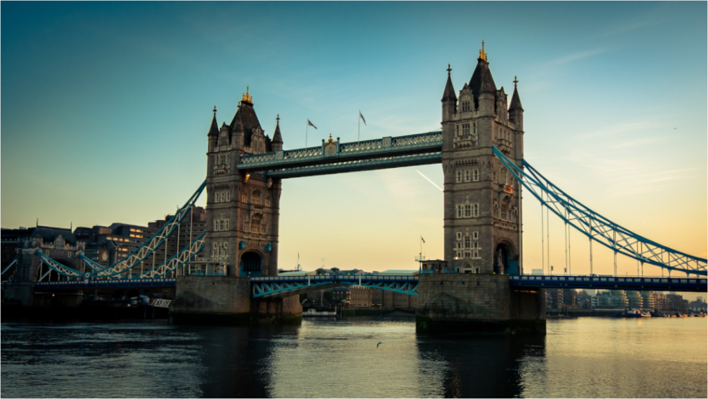 Tower Bridge at Golden Hour — London River Photography Print