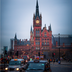 St. Pancras at Quarter to Five — London Architecture Photography Print