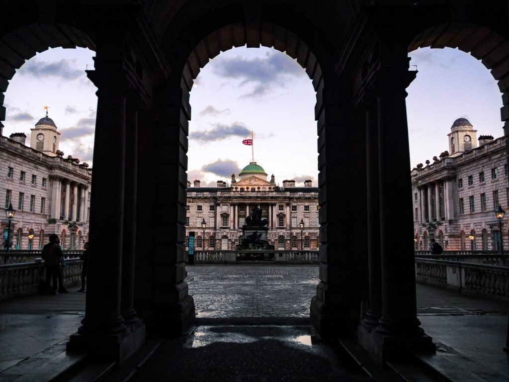 London Arches at Dusk — Architecture Photography Print preview